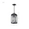 Nuvo Oaklyn - 1 Light Hanging Lantern - Matte Black with Clear Glass 60/8125 - alternate 4